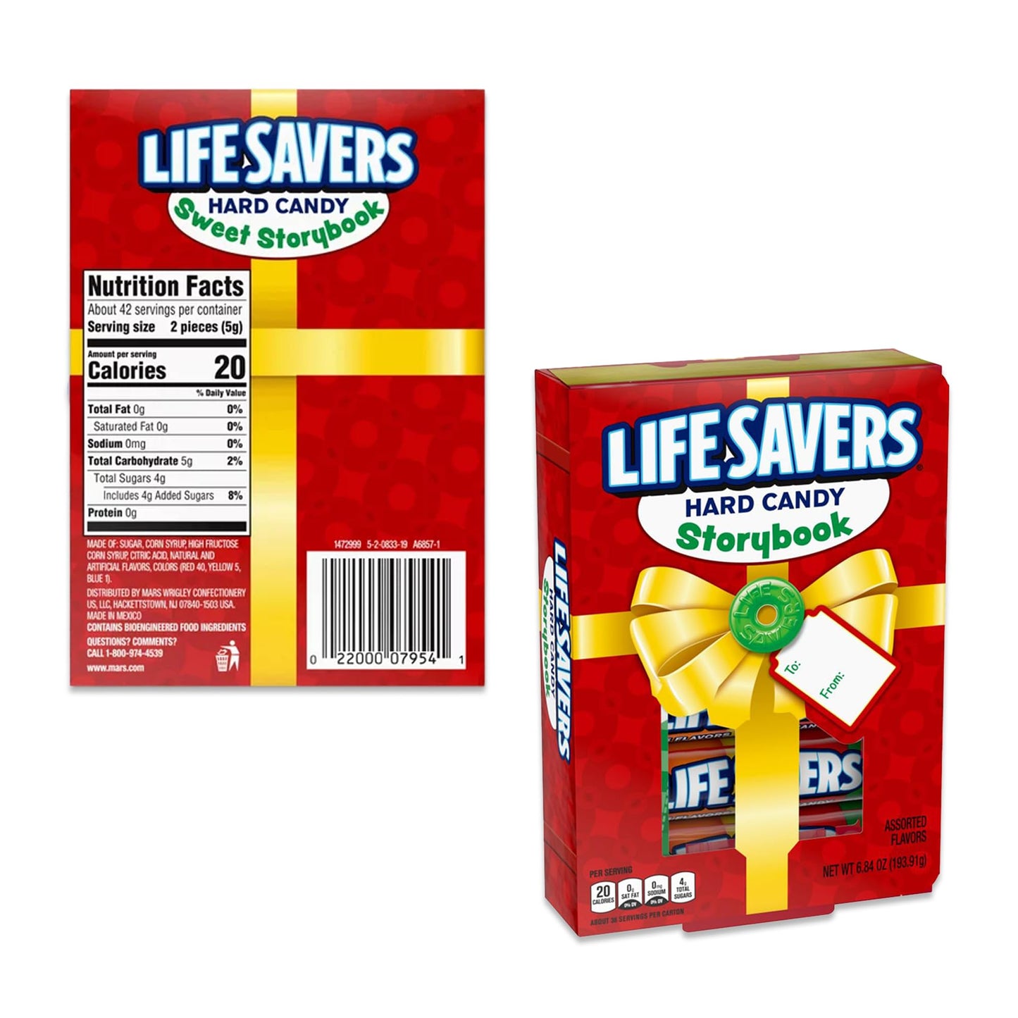 Lifesavers Christmas Candy Book 4 Pack of Lifesavers Hard Candy Lifesaver Storybook Candy. Christmas Candy Lifesaver Book, Life Saver Book Candy, Life Saver Christmas Book, Lifesaver Story Book